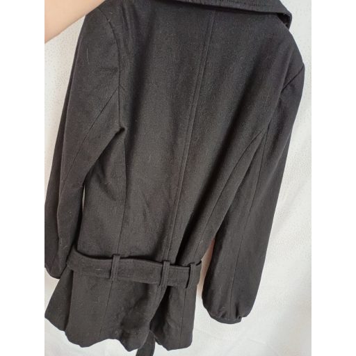 Clockhouse fekete szövetkabát