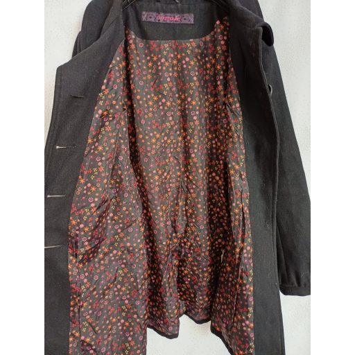 Clockhouse fekete szövetkabát