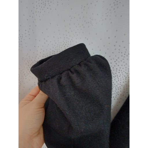 Clockhouse fekete szövetkabát