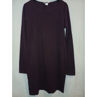 H&M sötétlila pamut ruha