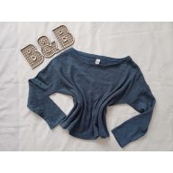 Vékony kötött felső