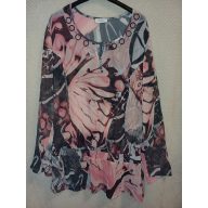 Vékony rózsaszín blúz