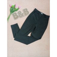 H&M sötétszürke kockás nadrág