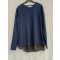 Kék-fekete felső