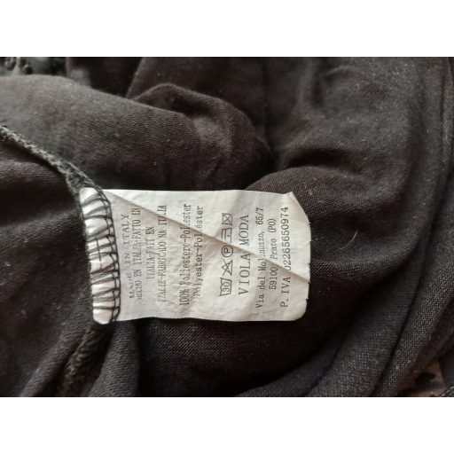 Viola Moda fekete blúz