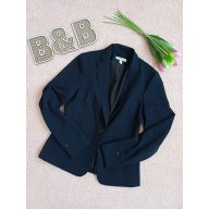 H&M sötétkék blézer