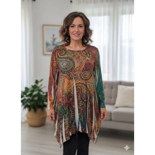 Tarka hosszított felső