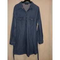 Sötétkék farmer ruha