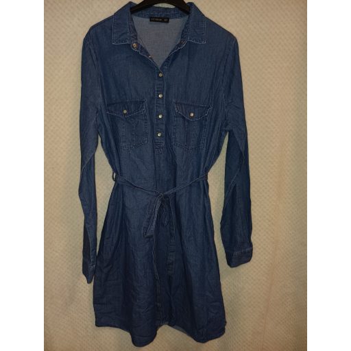 Sötétkék farmer ruha