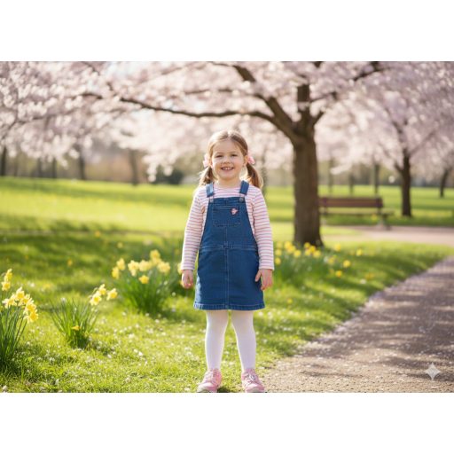 Kislány farmer ruha